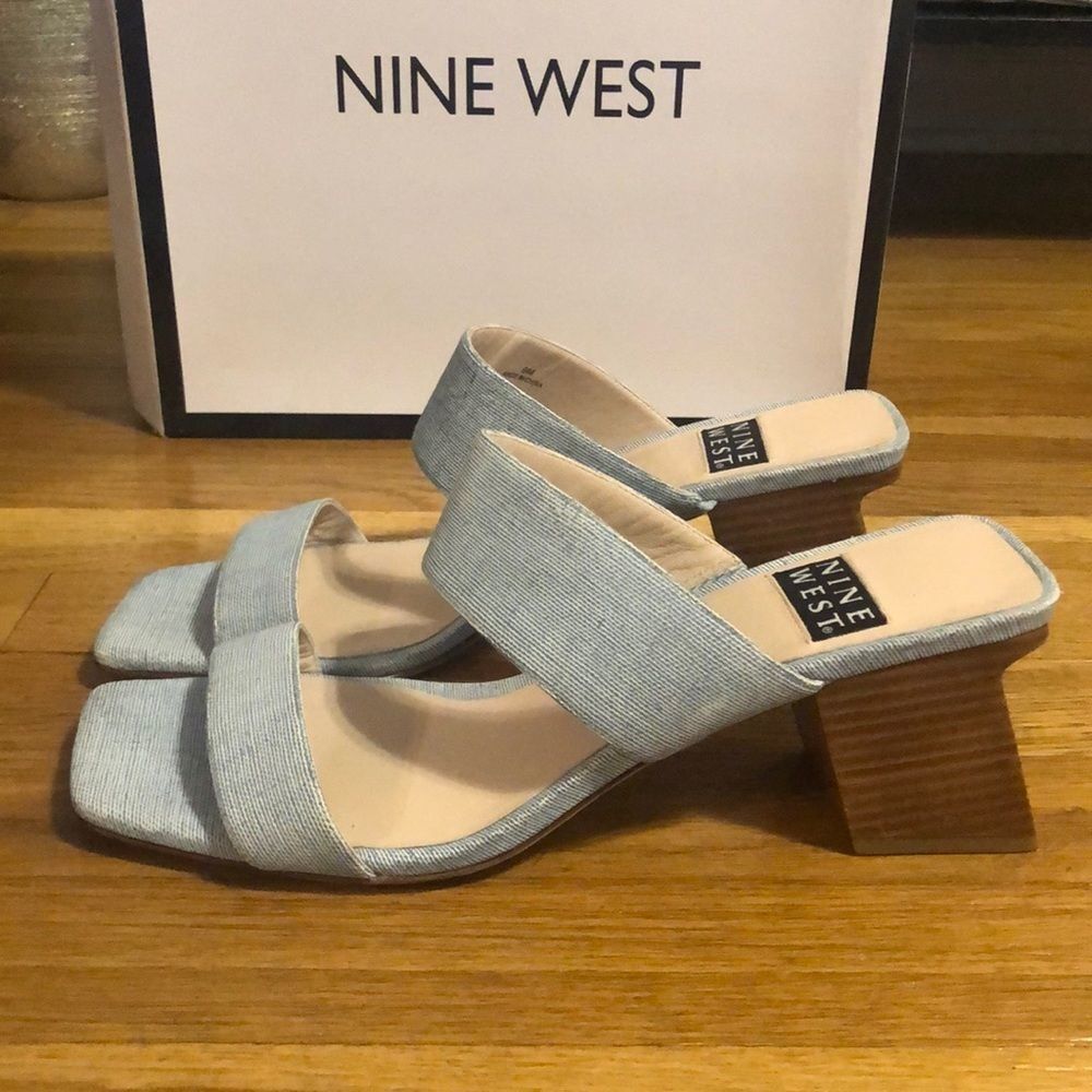 Nine West block heel sandal